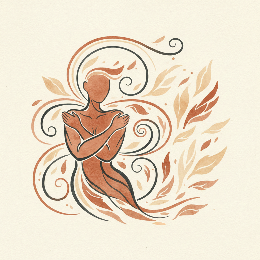 Abstract illustration of resistance and inner tension